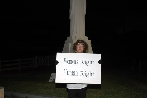 Photographer Shahla Bebe, Santa Monica (March 7, 2006) - by QH