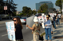 Human Rights Demonstration - Westwood (July 16, 2006) - by QH