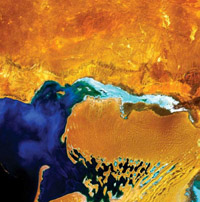Dardzha Peninsula - NASA