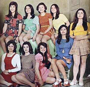 Miss Iran Finalists 1974
